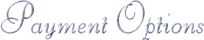 Payment Options Payment Options